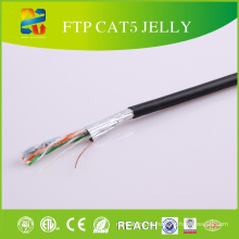 FTP Cable Cat5e con 24AWG Cobre FTP Cable